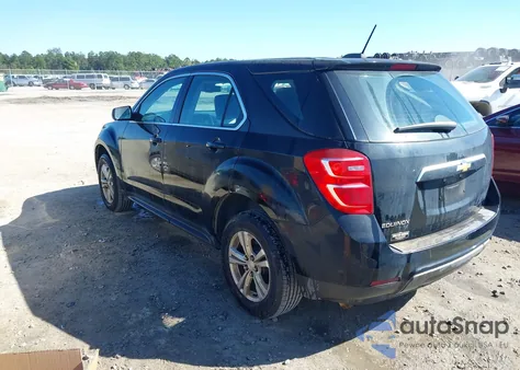 2017 Chevrolet Equinox Ls из США, поврежденный, VIN 2GNALBEK6H1562073